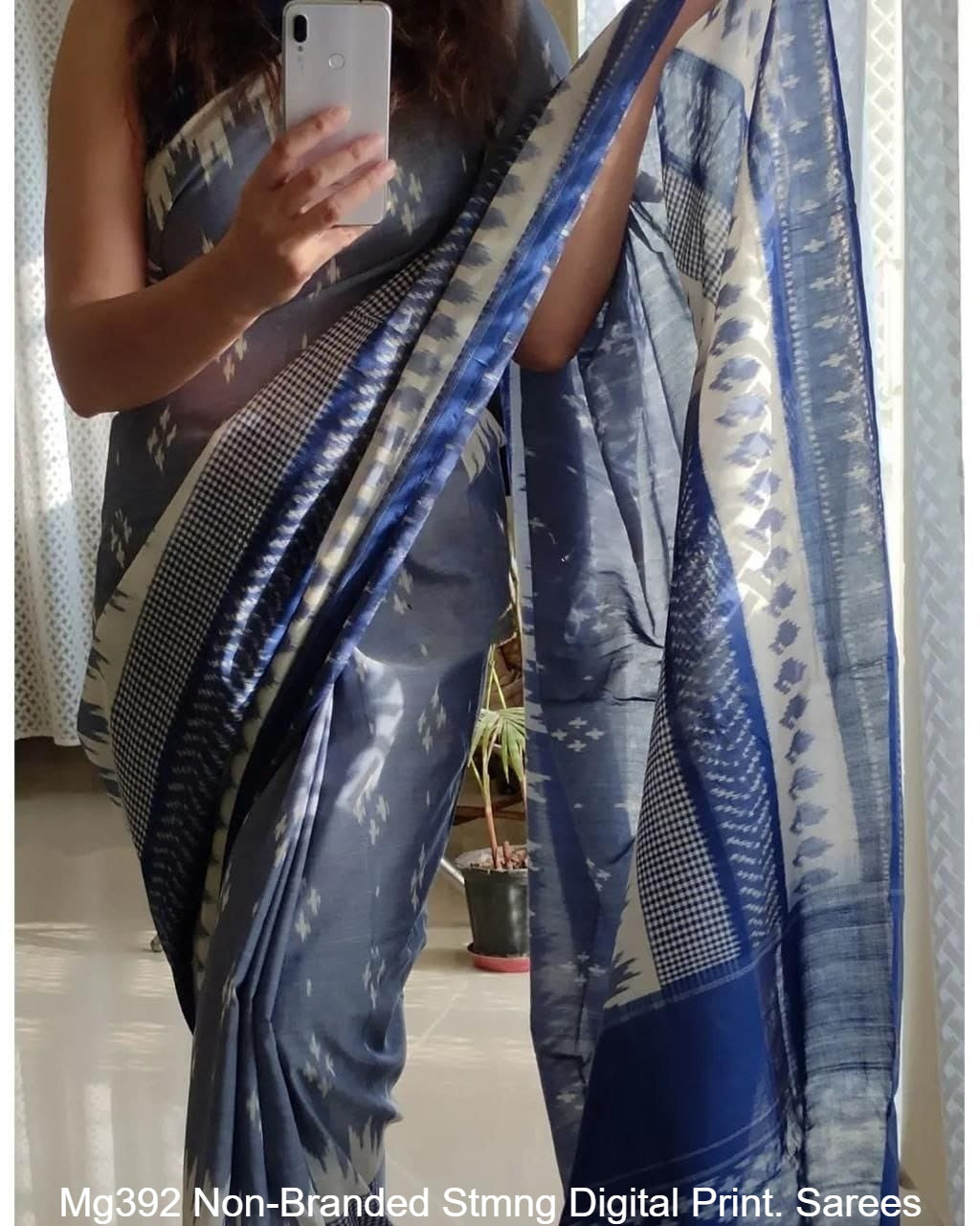 Mg392 Non-Branded Stmng Digital Print. Sarees