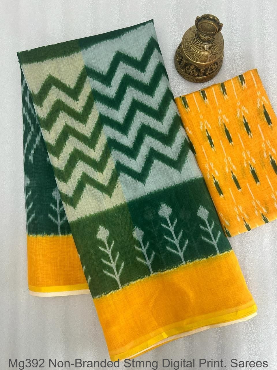 Mg392 Non-Branded Stmng Digital Print. Sarees