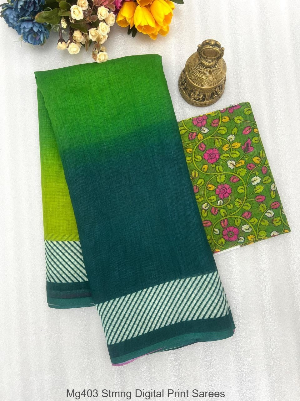 Mg403 Stmng Digital Print Sarees