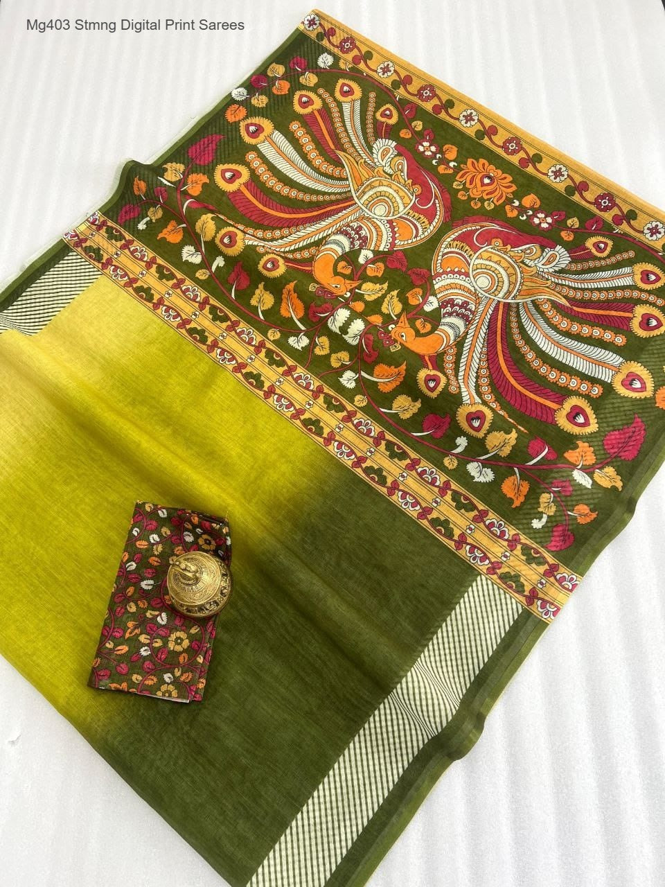 Mg403 Stmng Digital Print Sarees