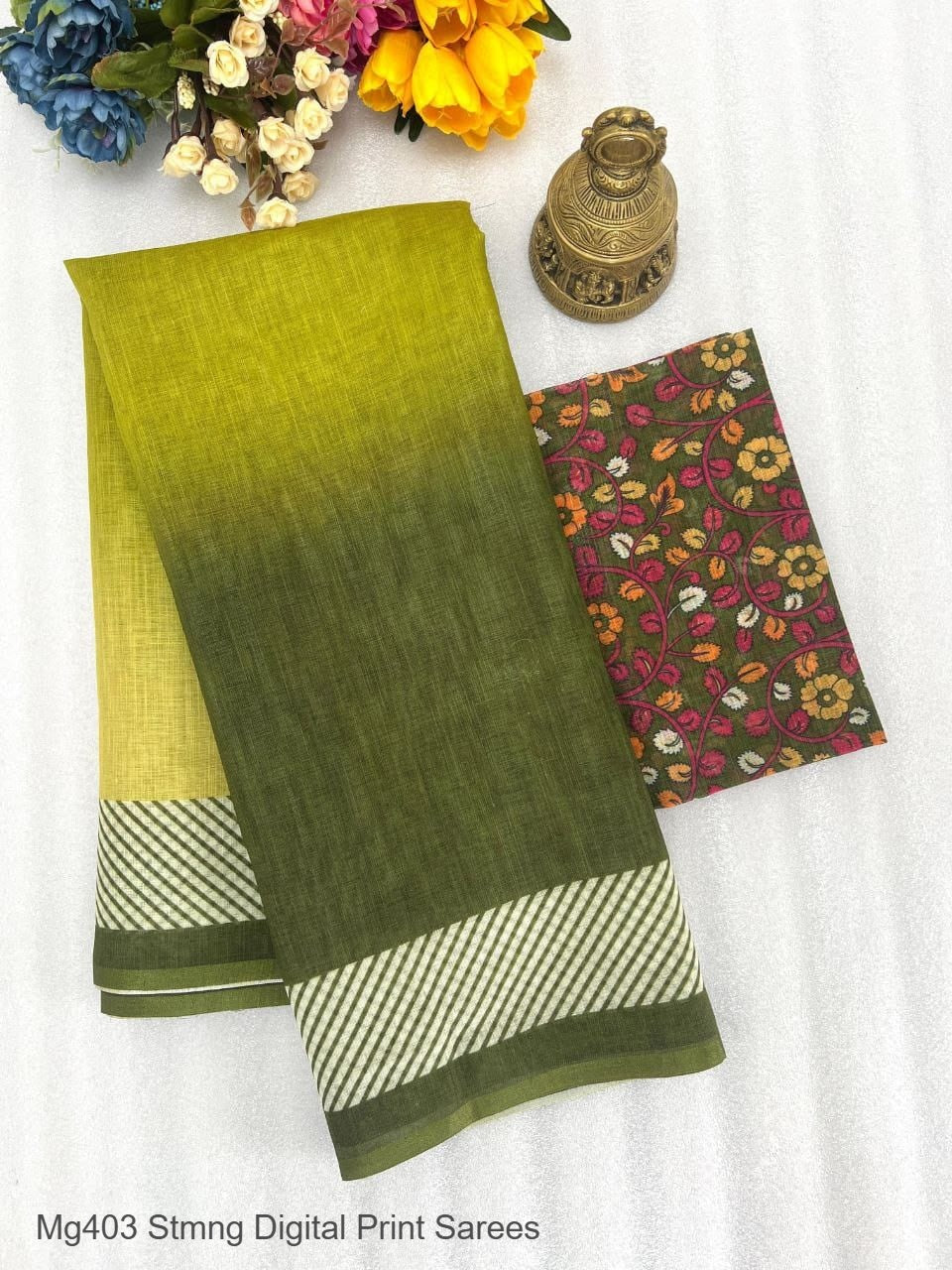 Mg403 Stmng Digital Print Sarees