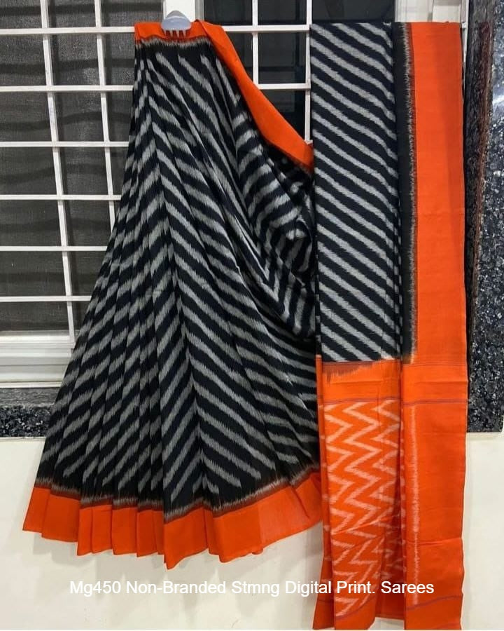Mg450 Non-Branded Stmng Digital Print. Sarees