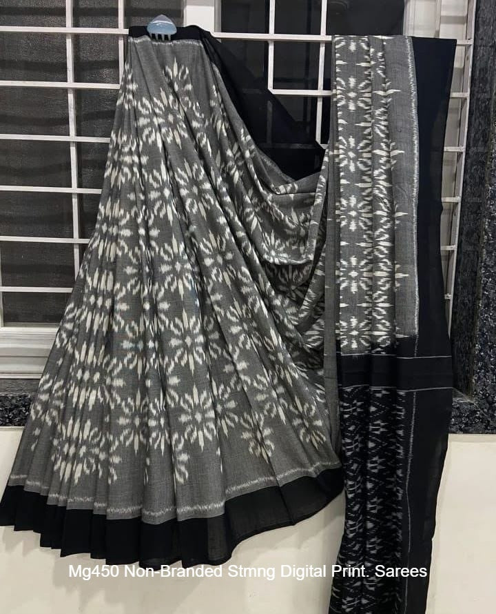 Mg450 Non-Branded Stmng Digital Print. Sarees