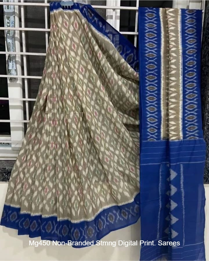 Mg450 Non-Branded Stmng Digital Print. Sarees