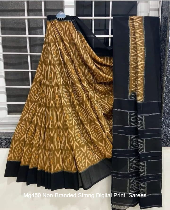 Mg450 Non-Branded Stmng Digital Print. Sarees