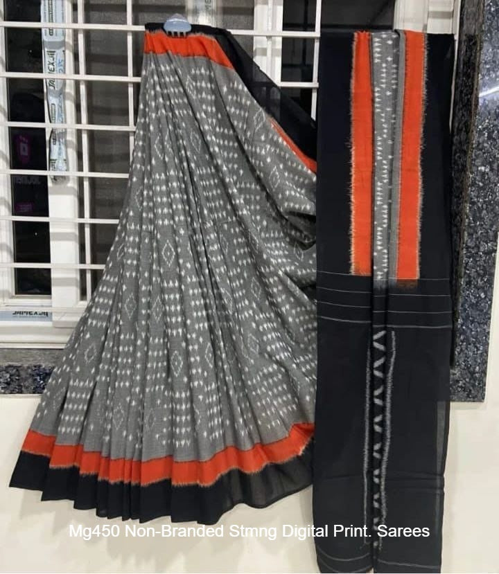 Mg450 Non-Branded Stmng Digital Print. Sarees