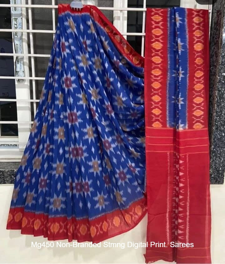Mg450 Non-Branded Stmng Digital Print. Sarees