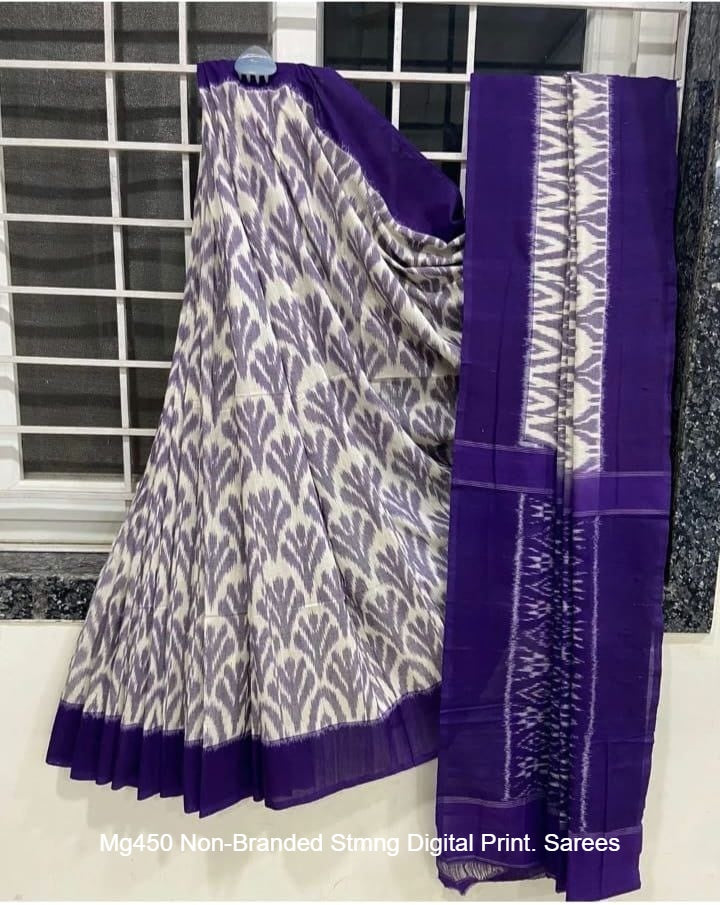Mg450 Non-Branded Stmng Digital Print. Sarees