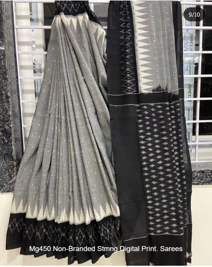 Mg450 Non-Branded Stmng Digital Print. Sarees