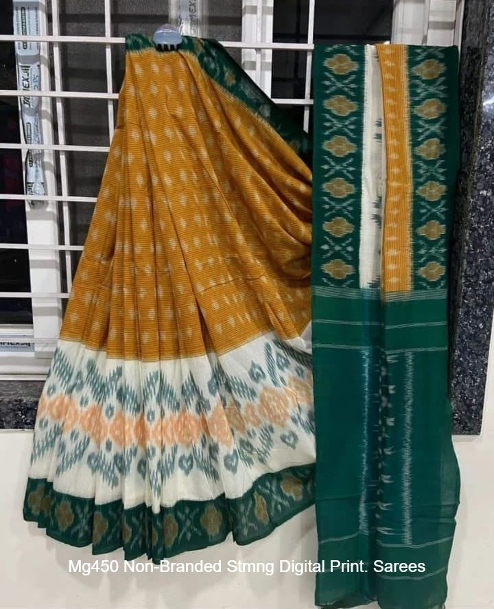 Mg450 Non-Branded Stmng Digital Print. Sarees