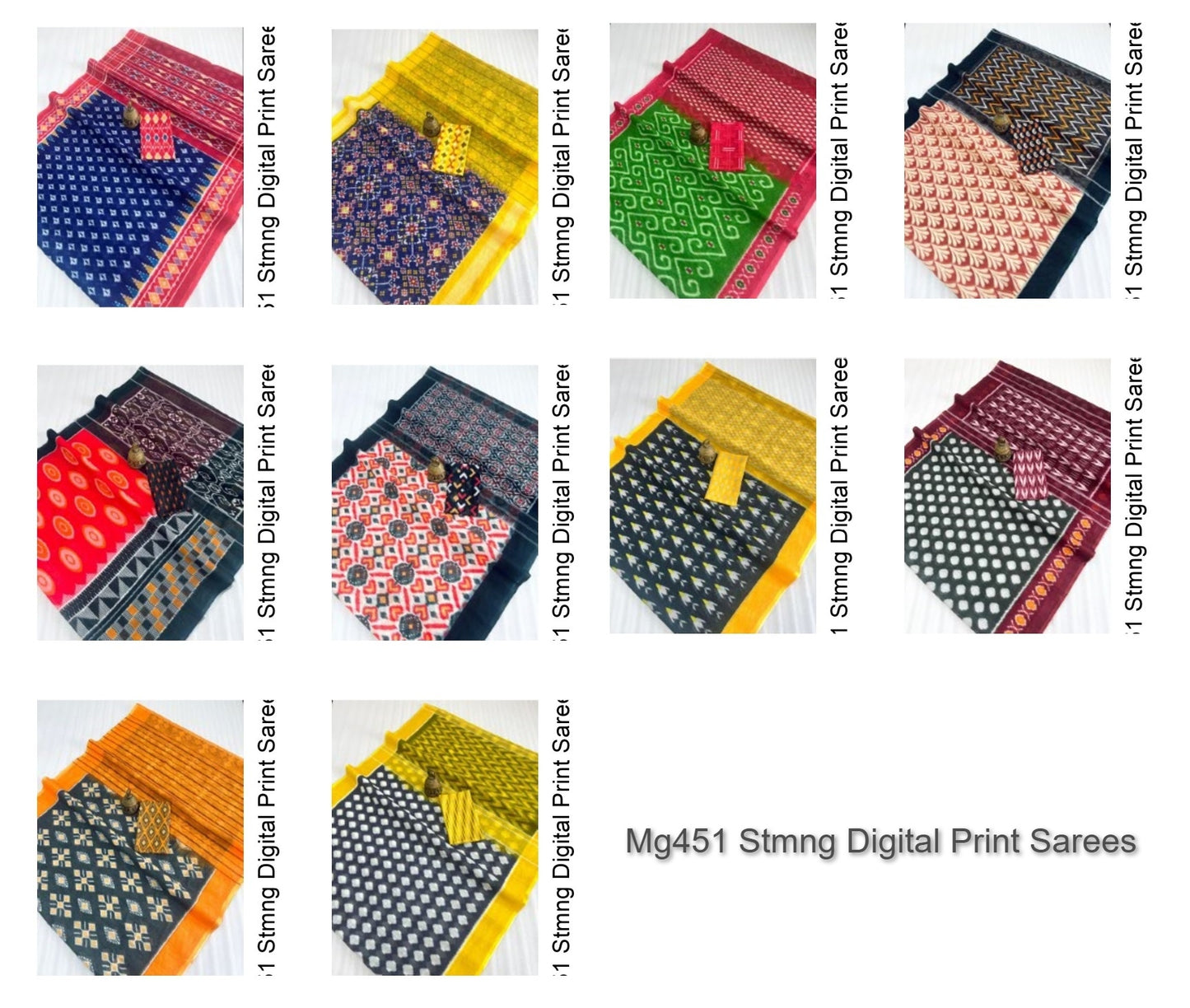 Mg451 Stmng Digital Print Sarees