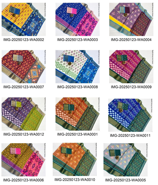 Mg498 Non-Branded Stmng Linen Sarees