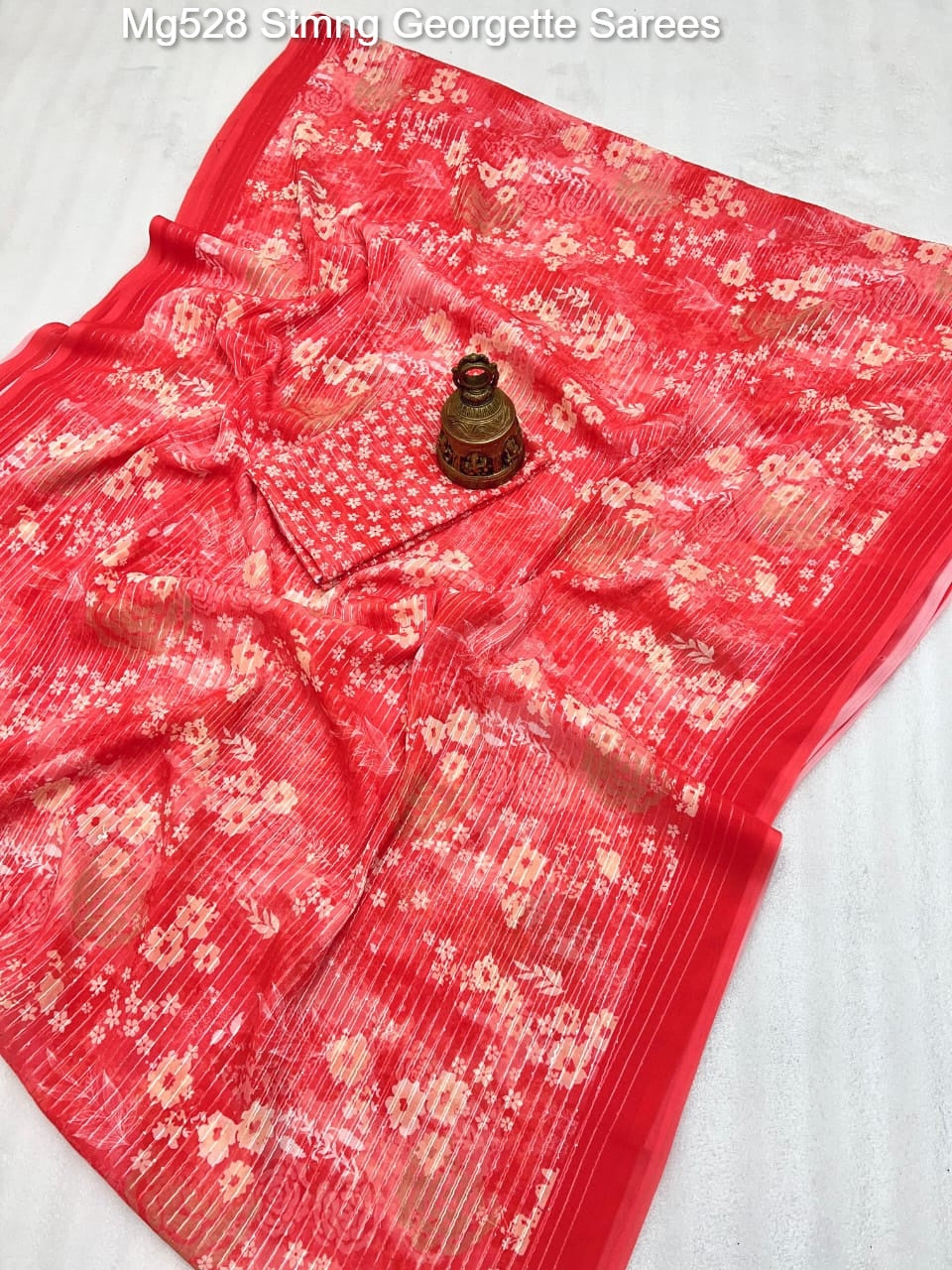 Mg528 Stmng Georgette Sarees