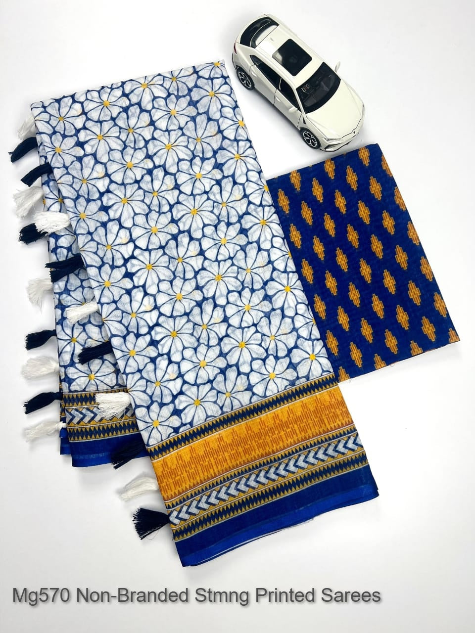 Mg570 Non-Branded Stmng Printed Sarees