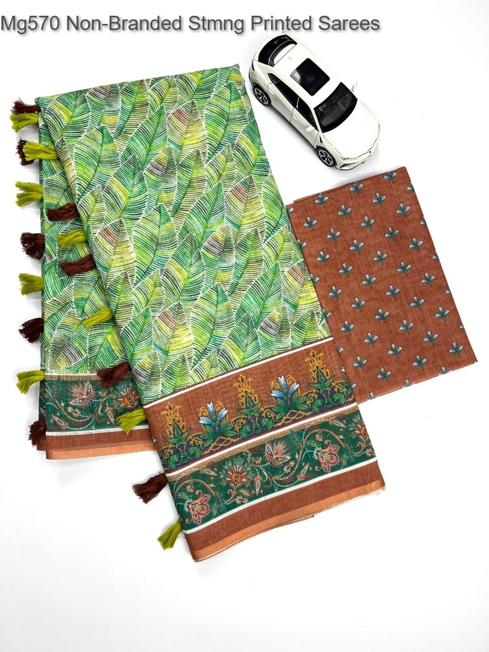 Mg570 Non-Branded Stmng Printed Sarees