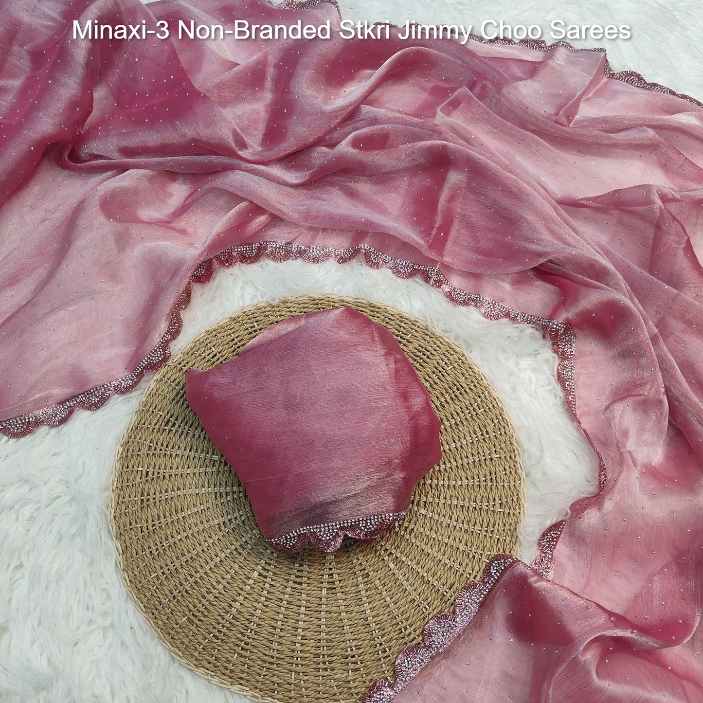 Minaxi-3 Non-Branded Stkri Jimmy Choo Sarees