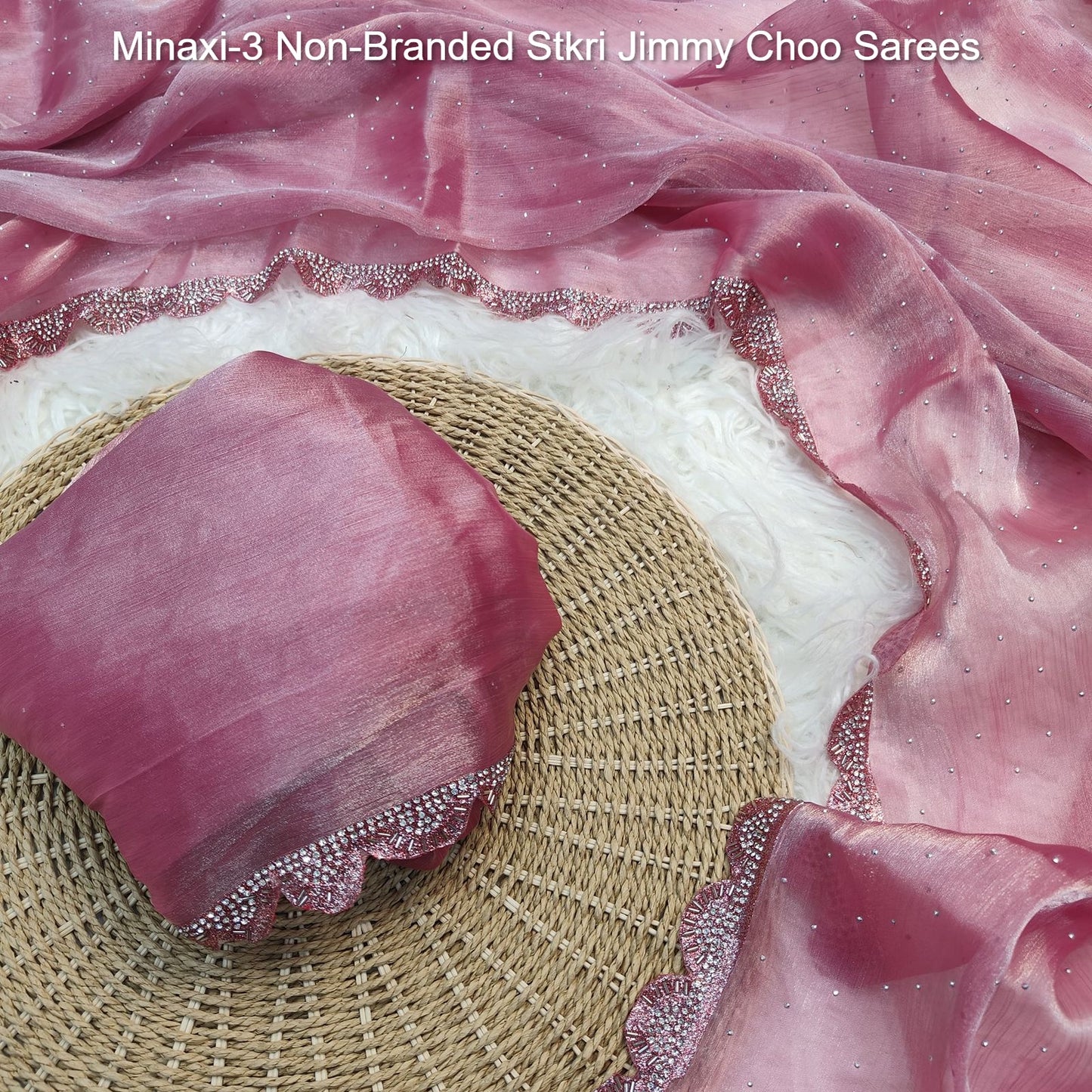 Minaxi-3 Non-Branded Stkri Jimmy Choo Sarees