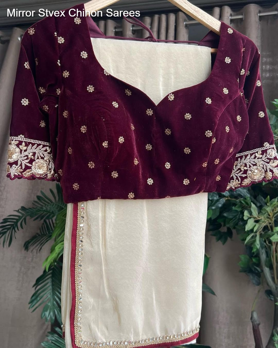 Mirror Stvex Chinon Sarees