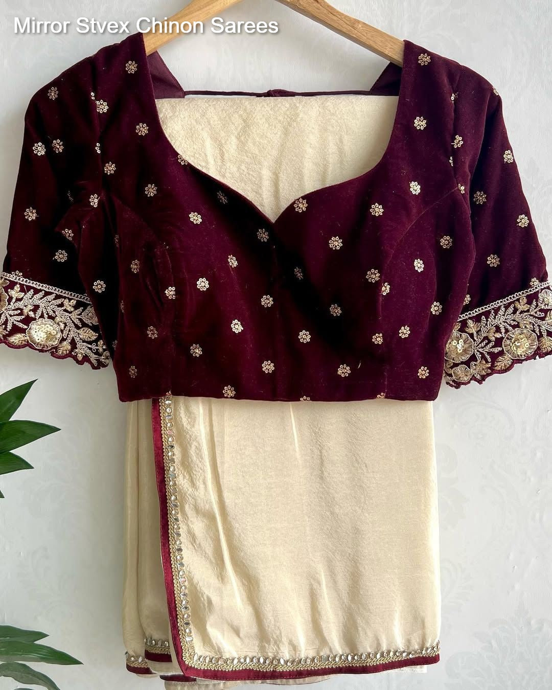 Mirror Stvex Chinon Sarees