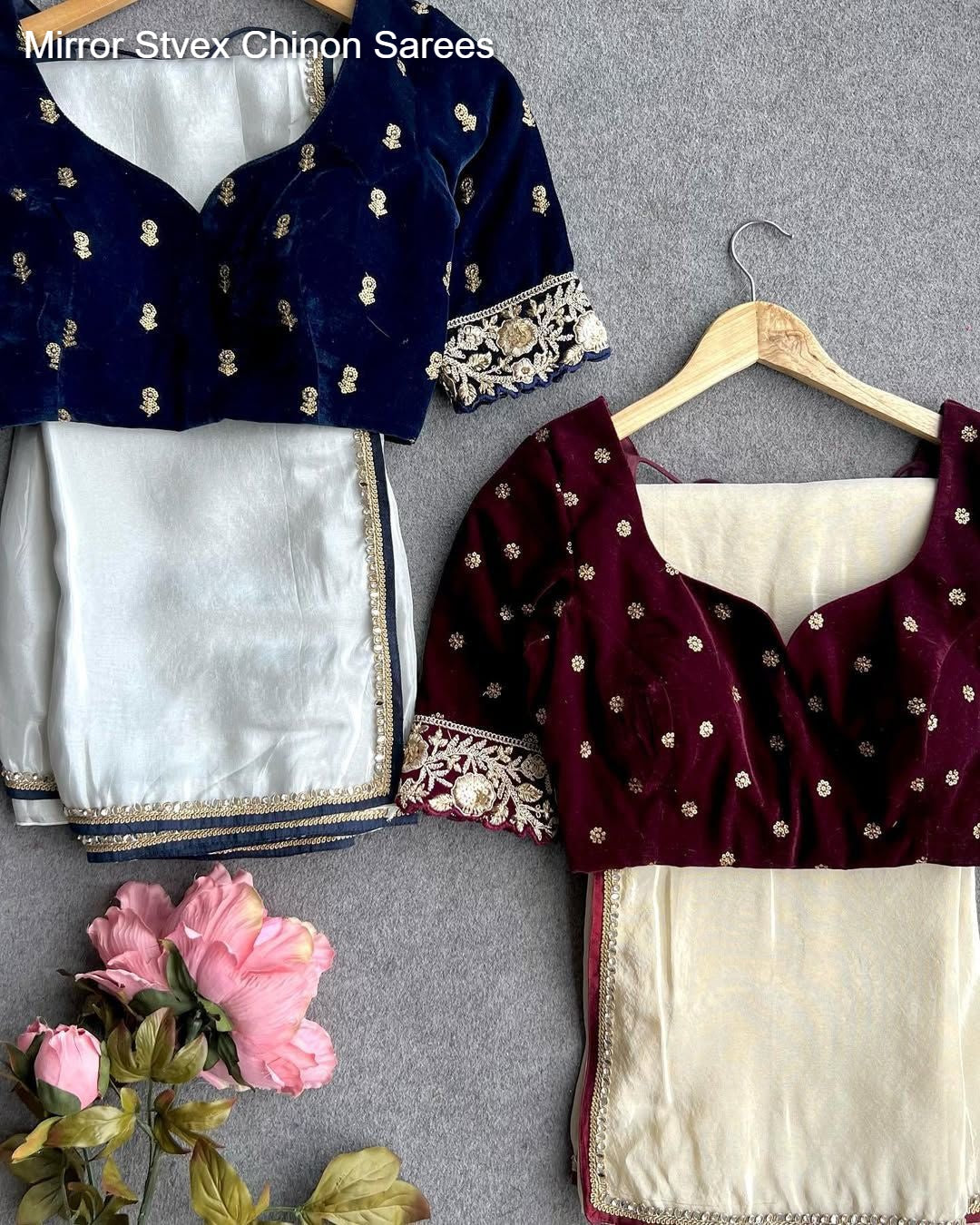 Mirror Stvex Chinon Sarees