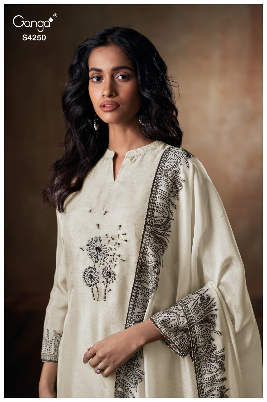 Mishka S4250 Ganga Pure Viscose Unstitched Suits