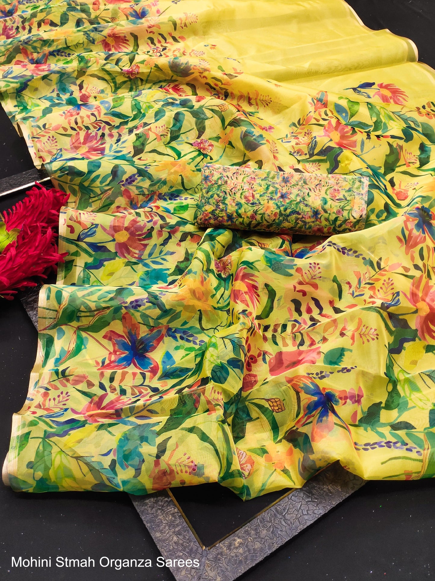 Mohini Stmah Organza Sarees