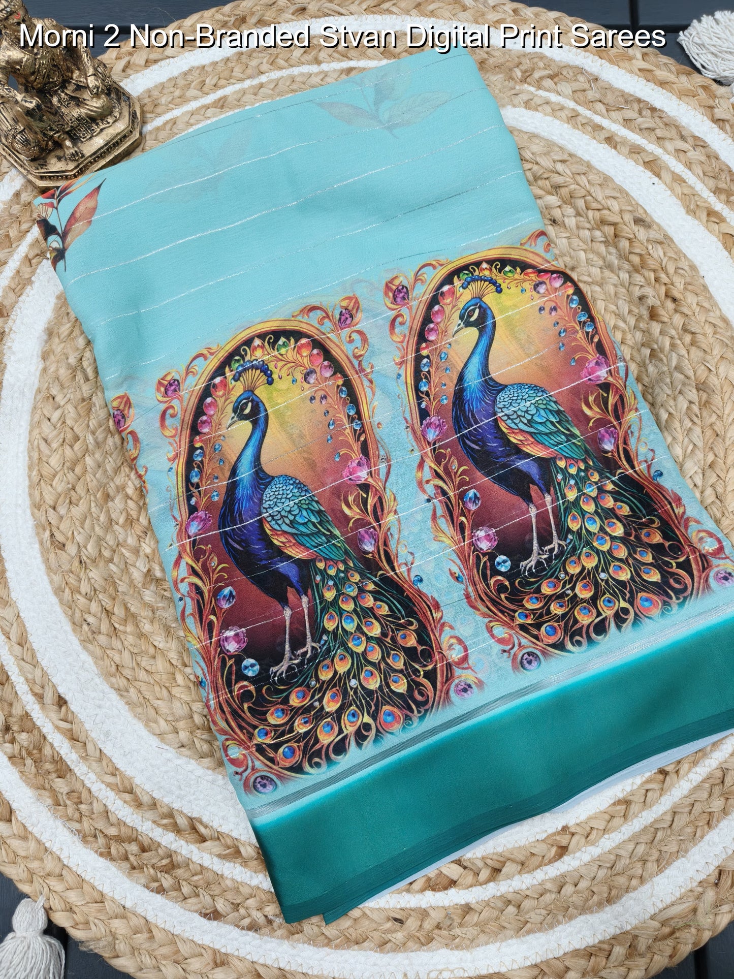 Morni 2 Non-Branded Stvan Digital Print Sarees