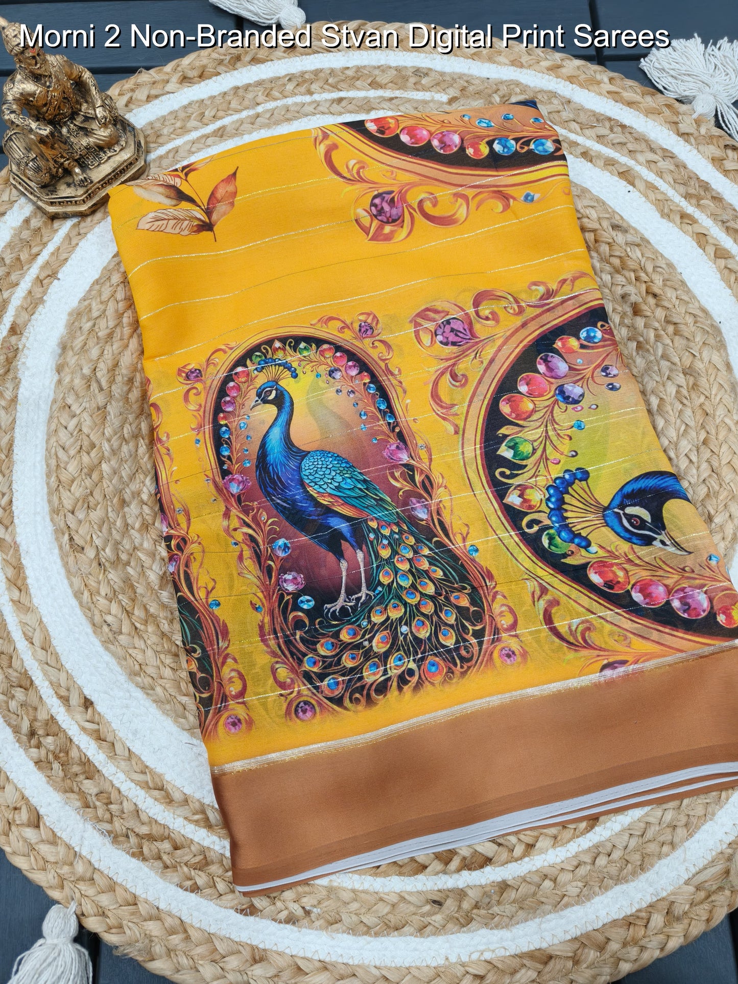 Morni 2 Non-Branded Stvan Digital Print Sarees