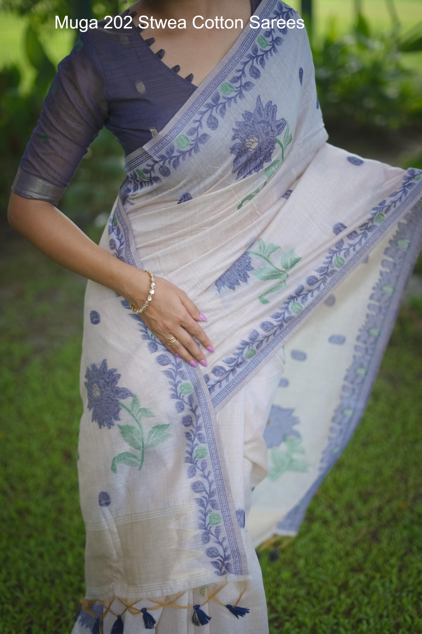 Muga 202 Stwea Cotton Sarees