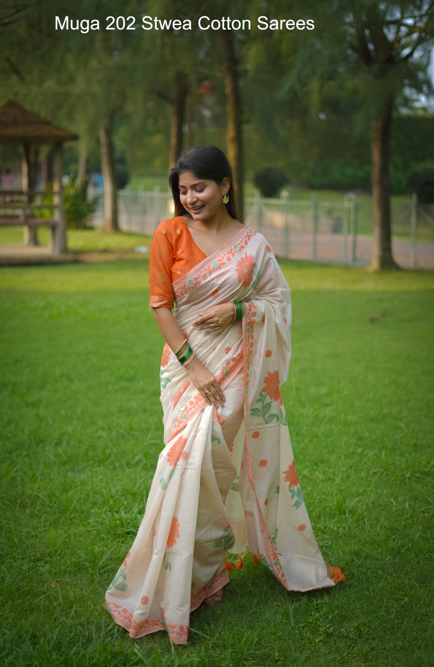 Muga 202 Stwea Cotton Sarees