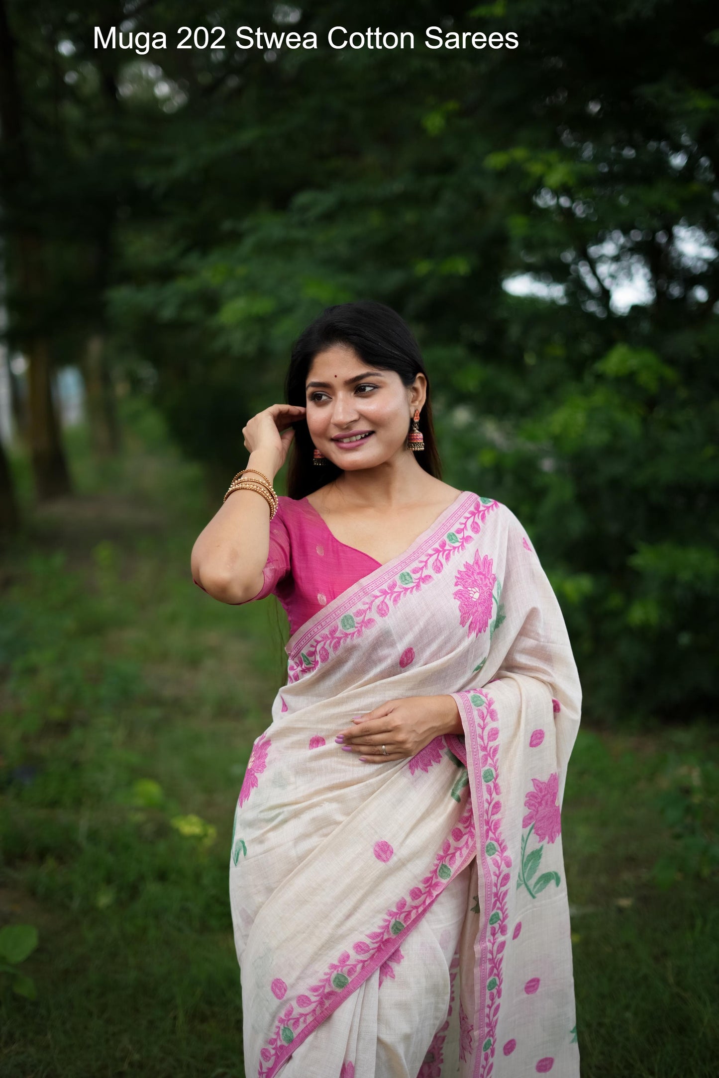 Muga 202 Stwea Cotton Sarees