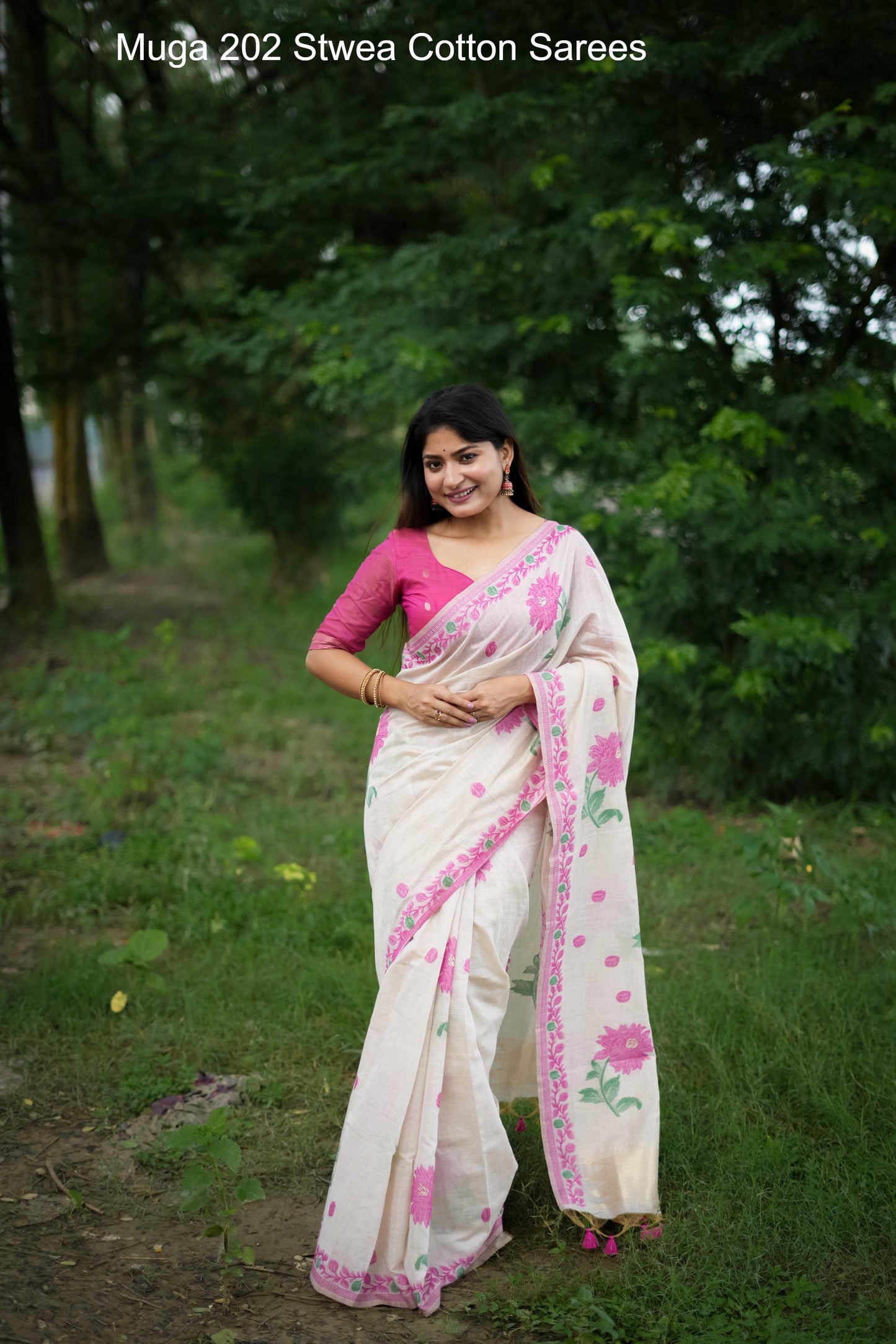Muga 202 Stwea Cotton Sarees