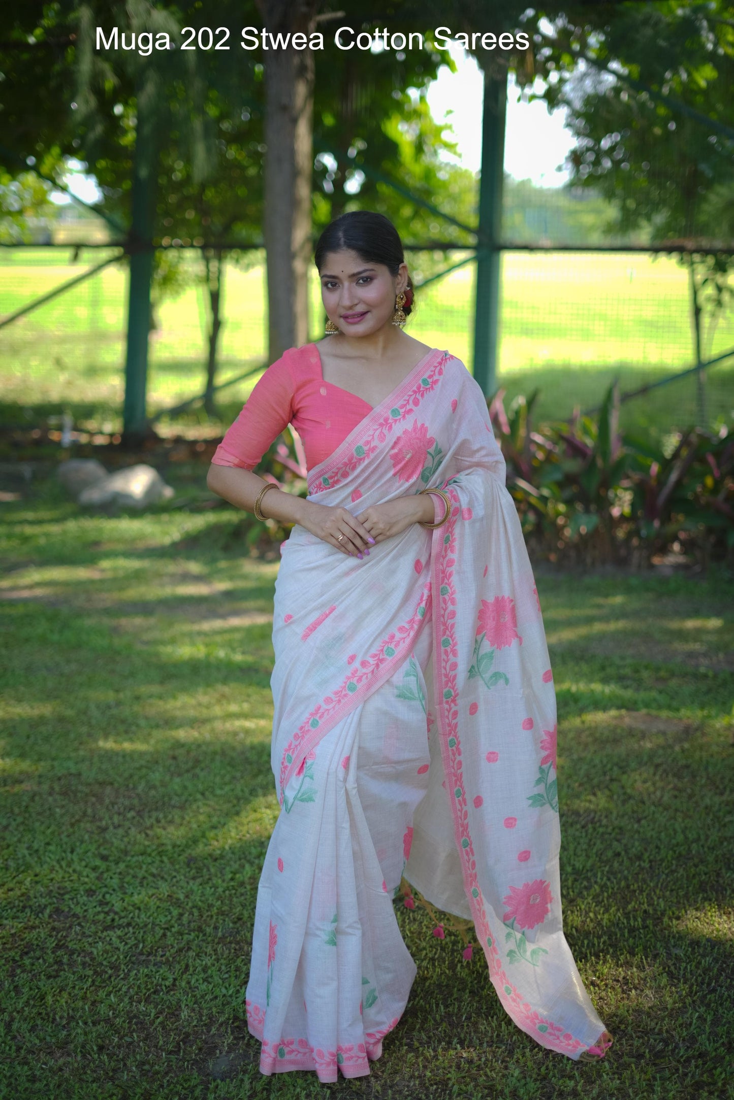 Muga 202 Stwea Cotton Sarees