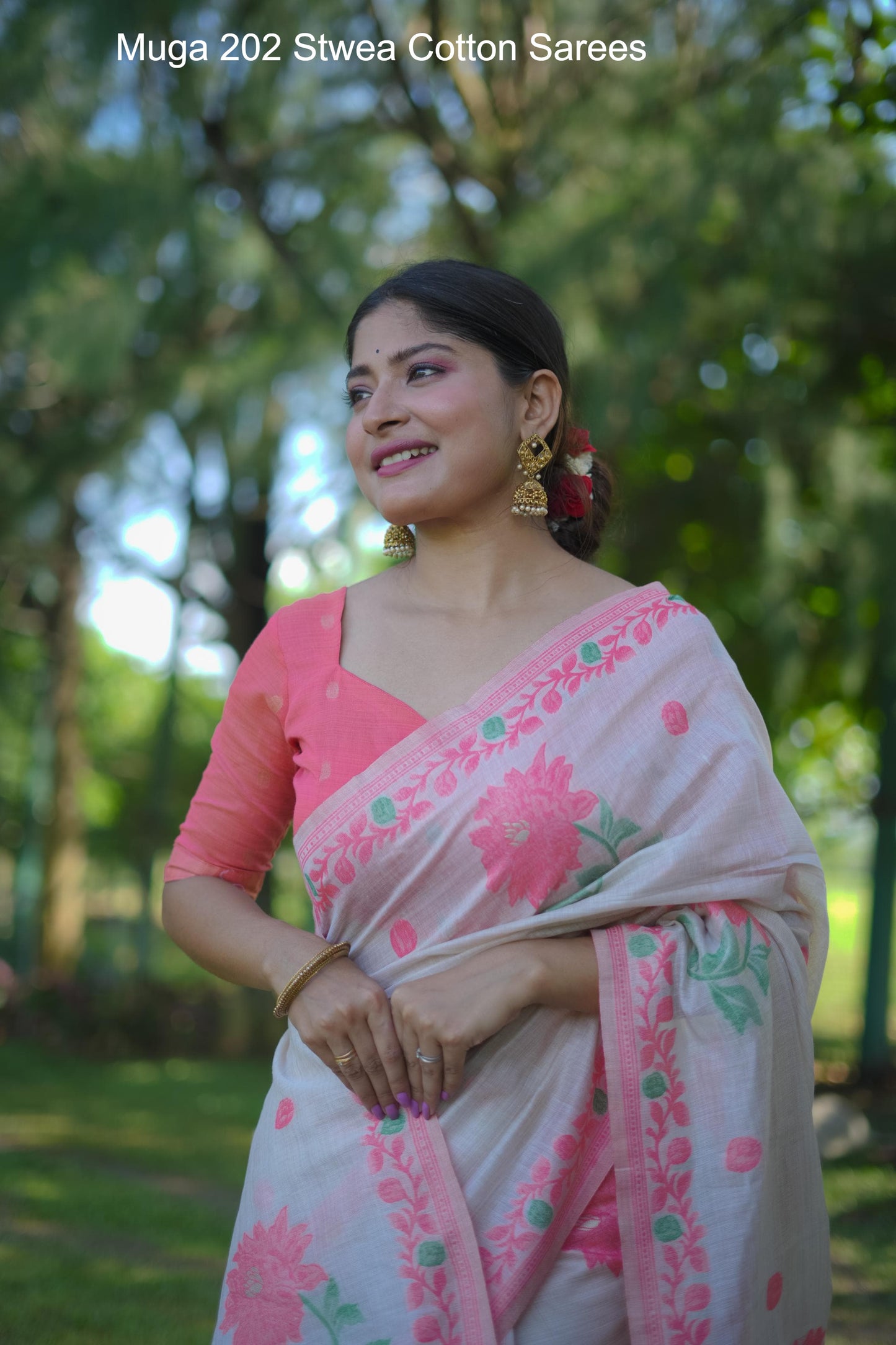 Muga 202 Stwea Cotton Sarees