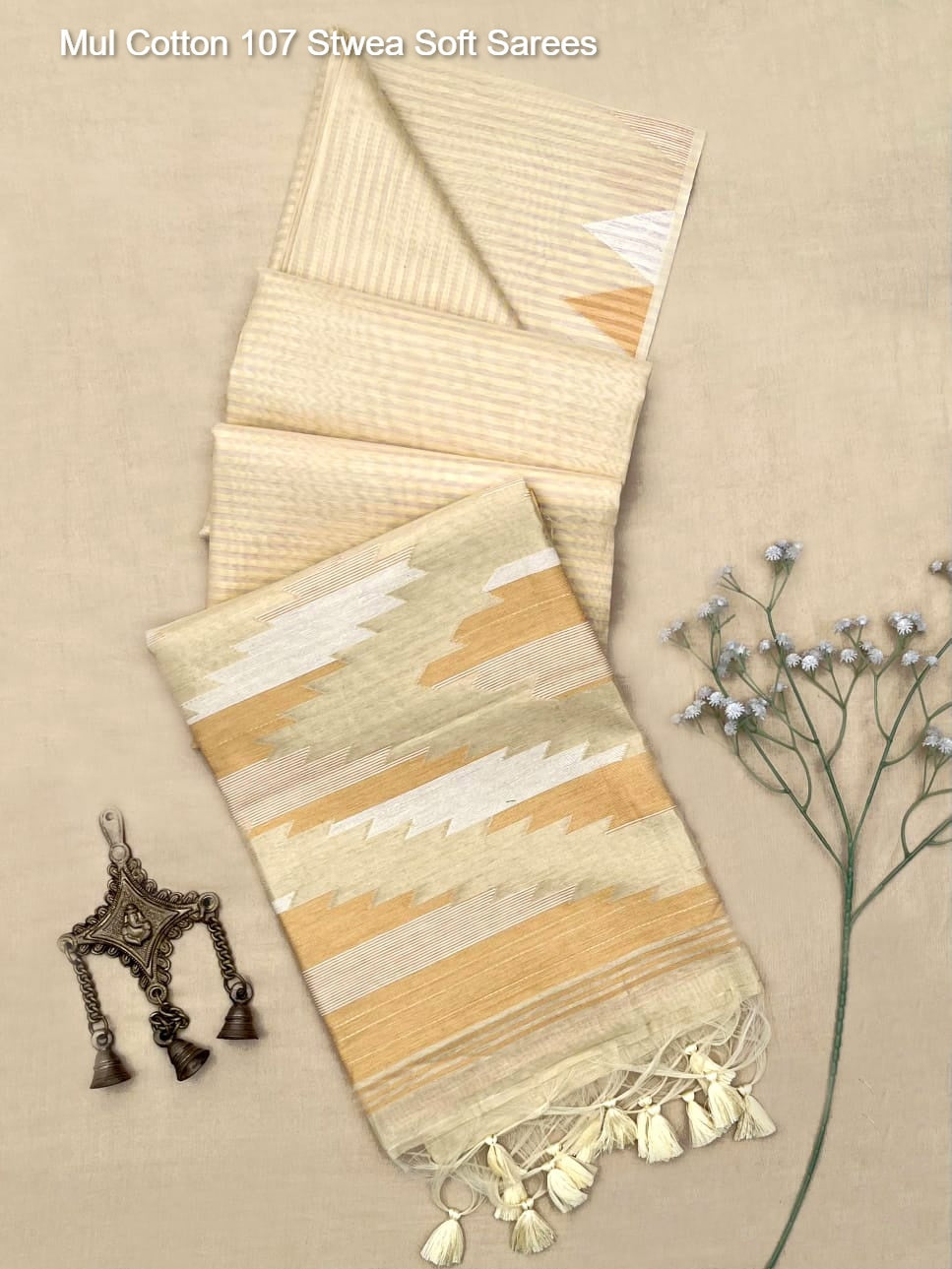 Mul Cotton 107 Stwea Soft Sarees