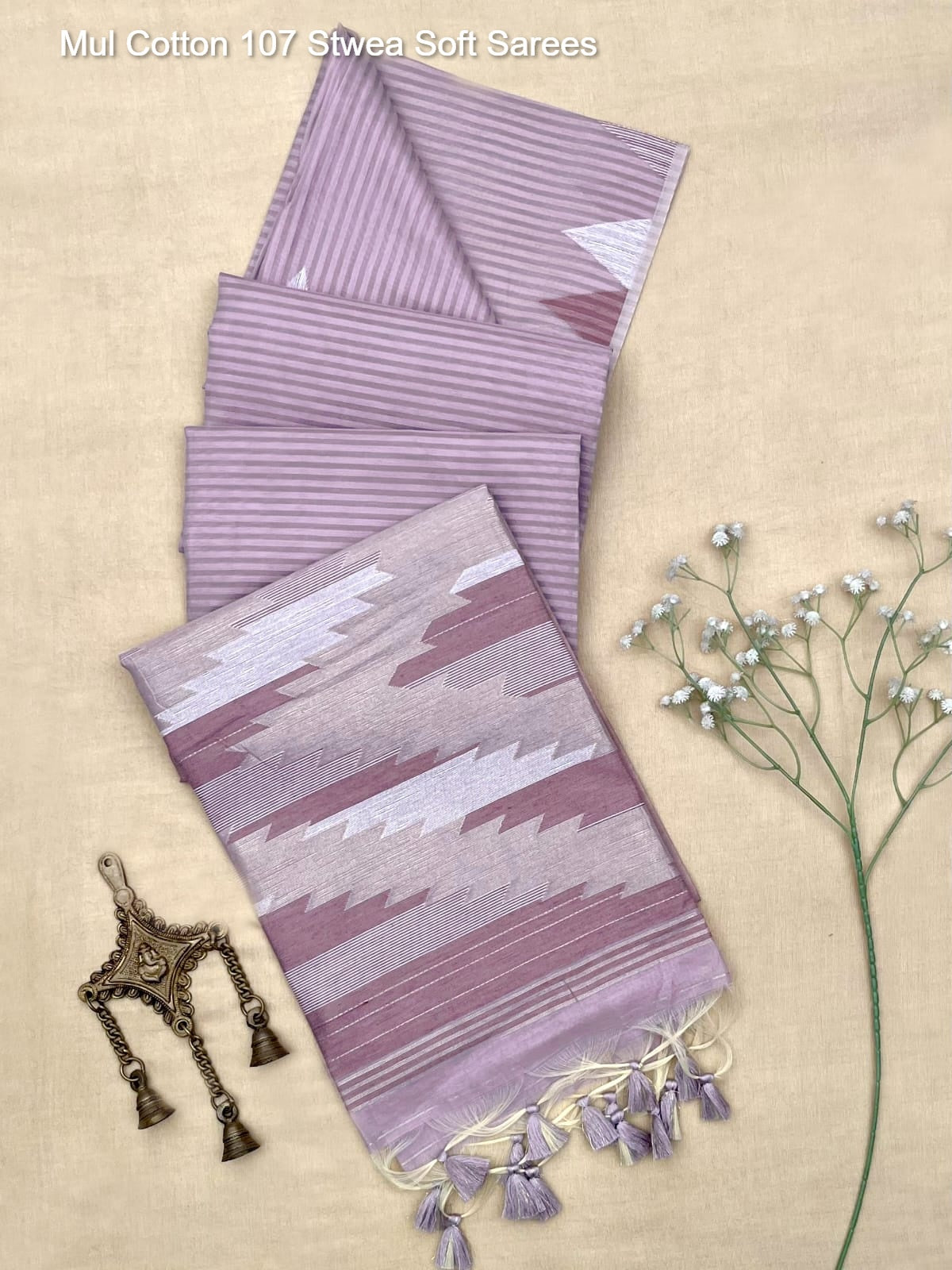 Mul Cotton 107 Stwea Soft Sarees