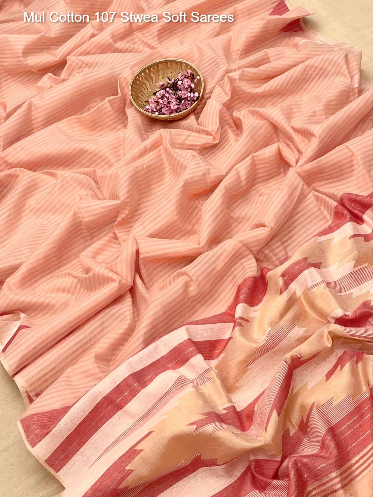 Mul Cotton 107 Stwea Soft Sarees