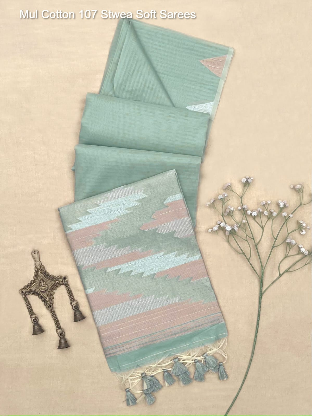 Mul Cotton 107 Stwea Soft Sarees