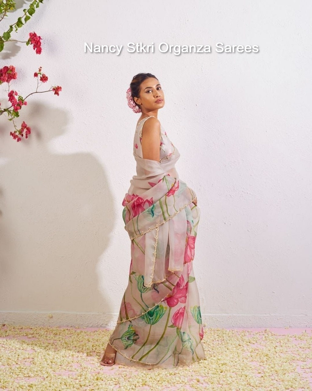 Nancy Stkri Organza Sarees