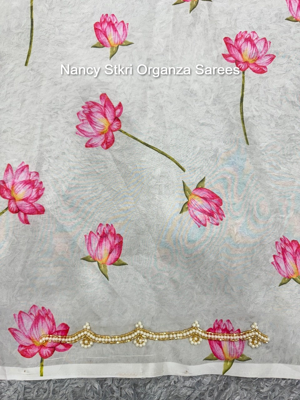 Nancy Stkri Organza Sarees