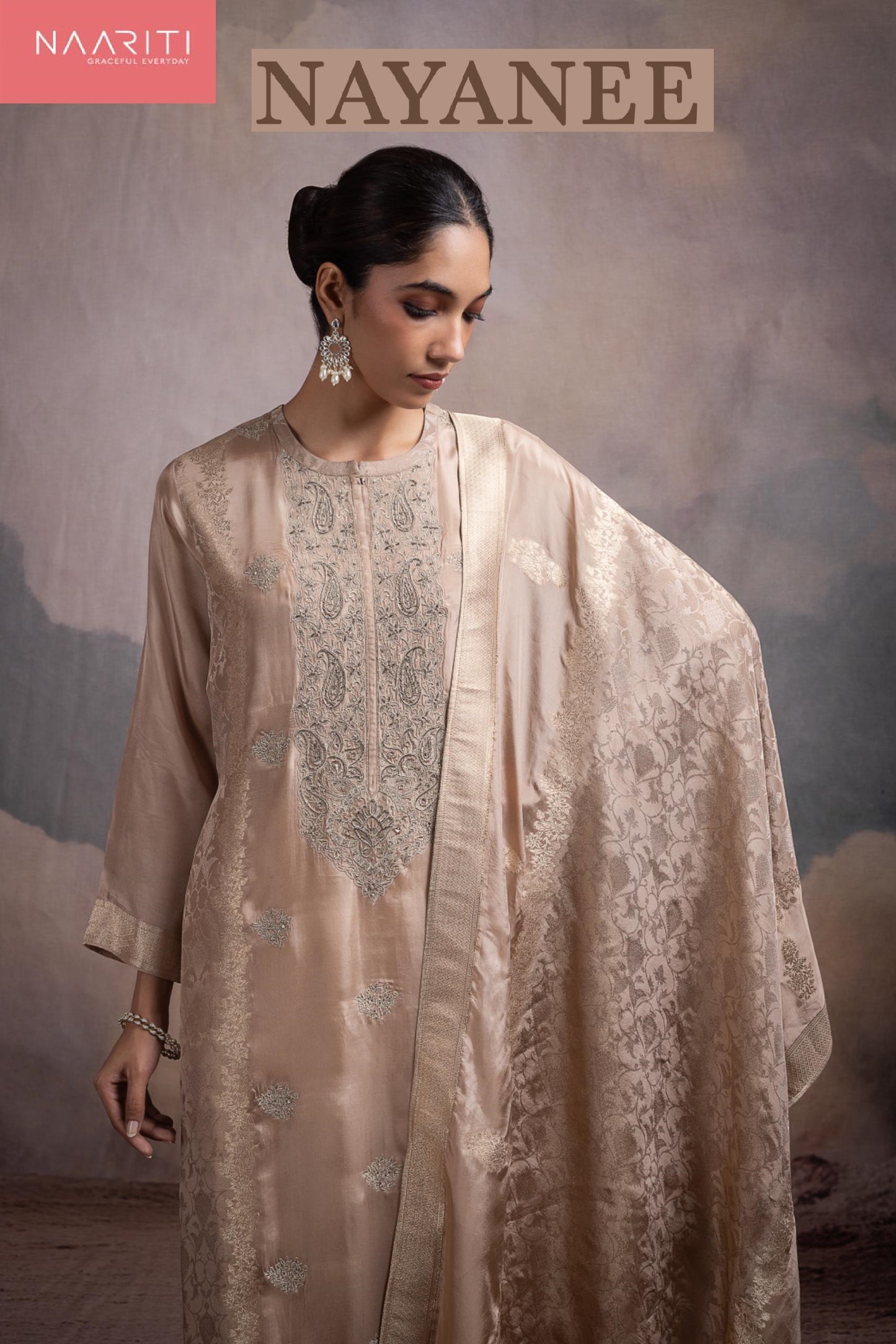 Nayanee Naariti Pure Silk Unstitched Suits