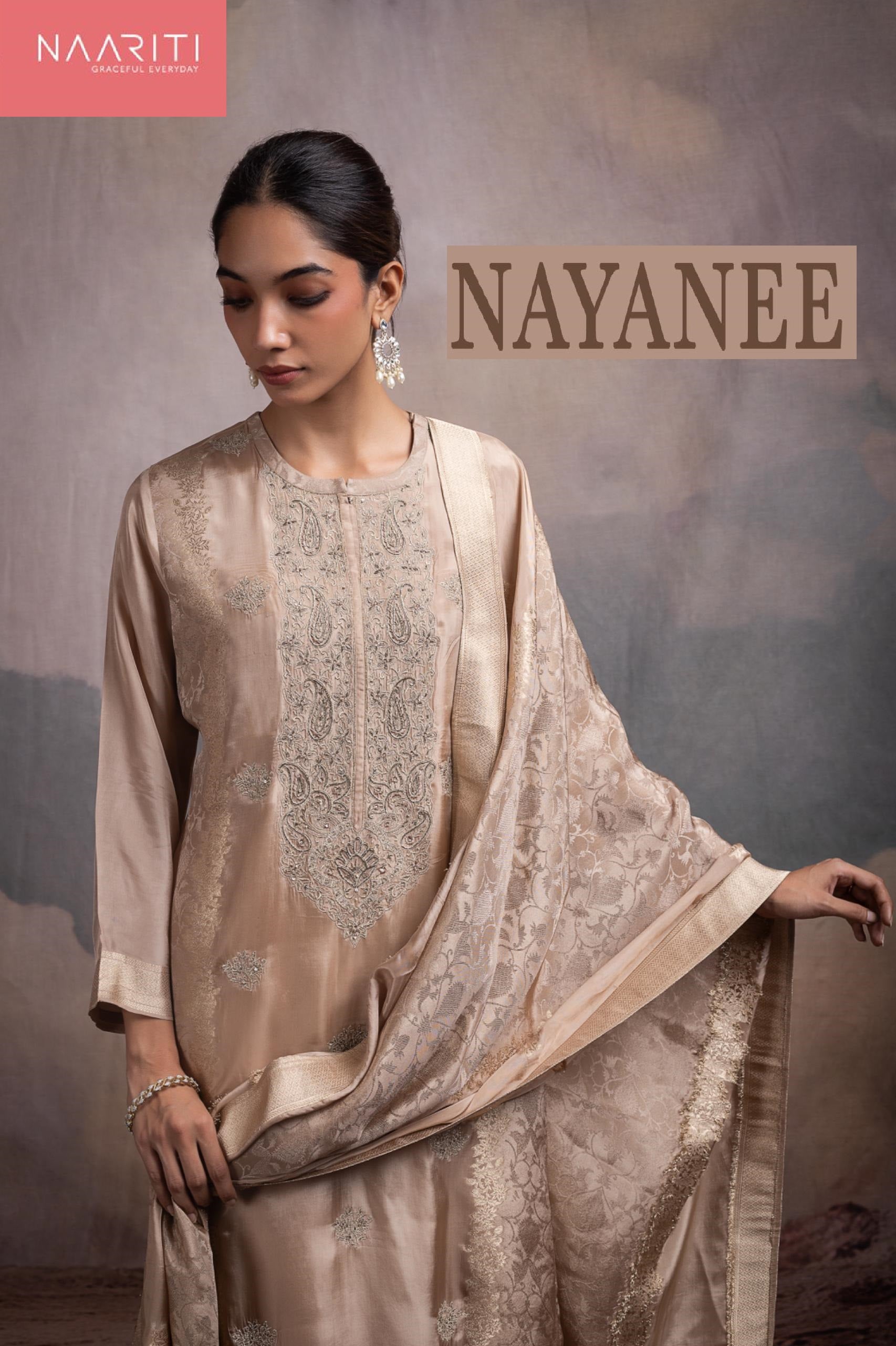 Nayanee Naariti Pure Silk Unstitched Suits