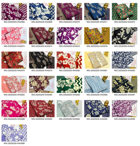 Neck Pattern Non-Branded Stpmr Cotton Readymade Suits