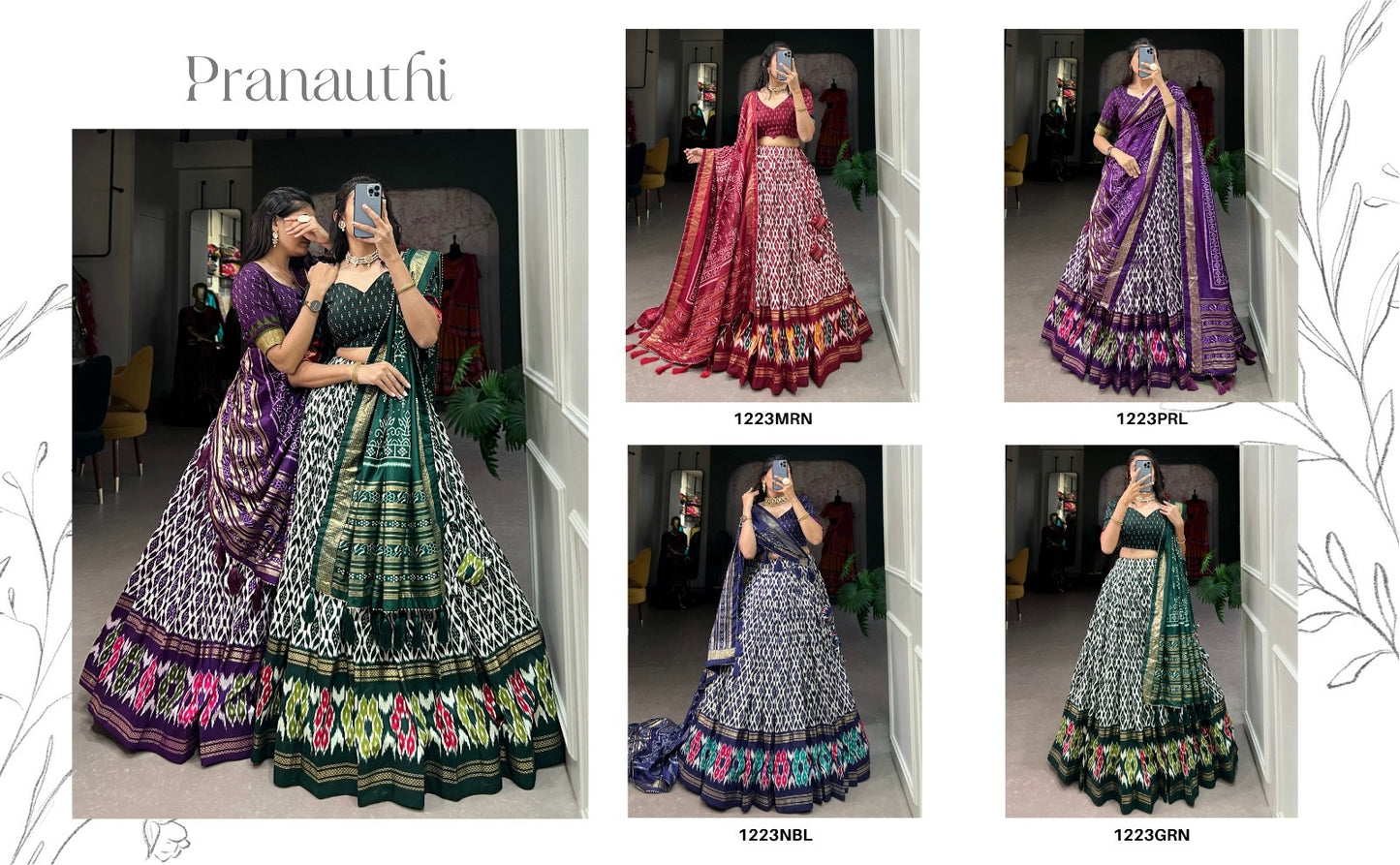 Nf5505 Vmk. Lehenga Choli