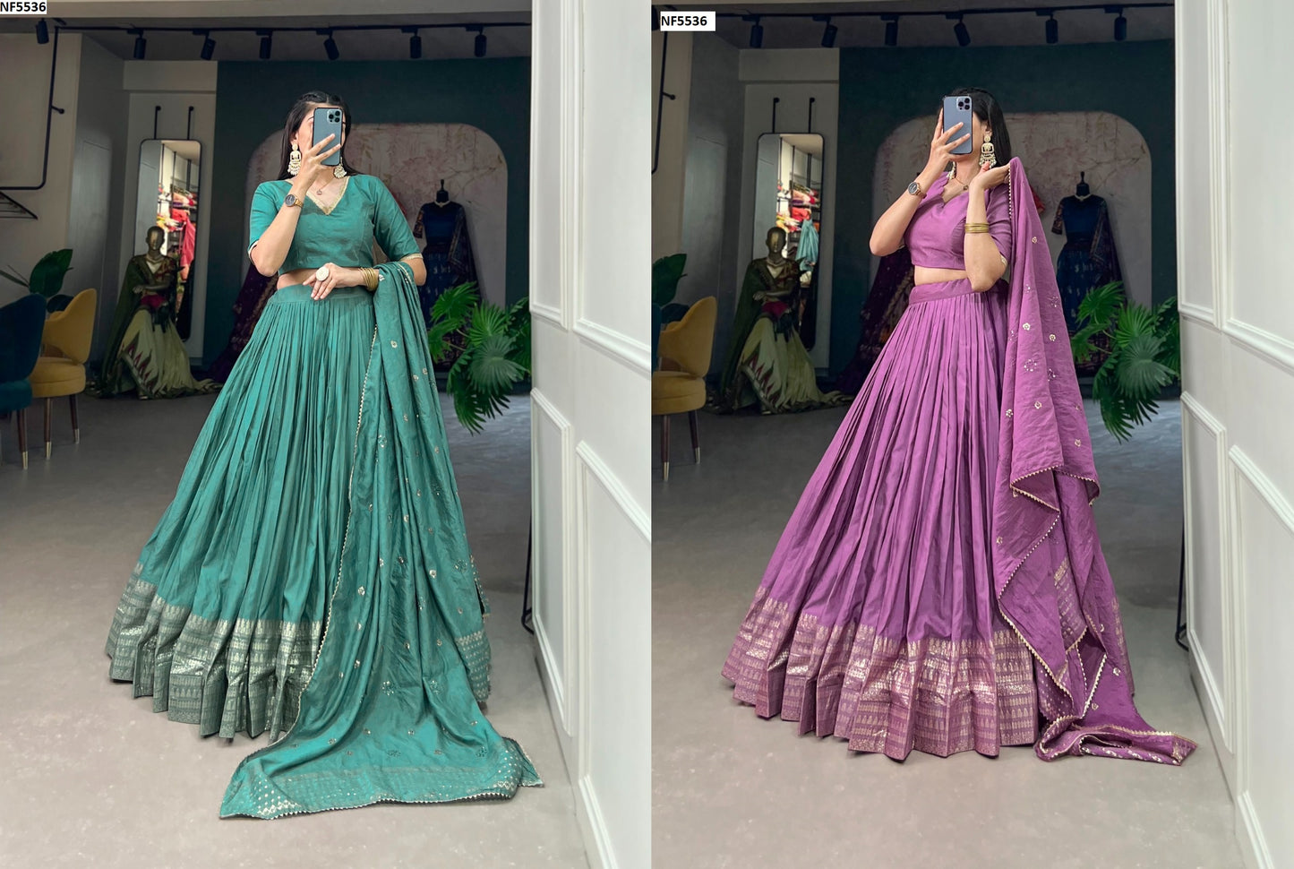 Nf5536 Vmk. Lehenga Choli