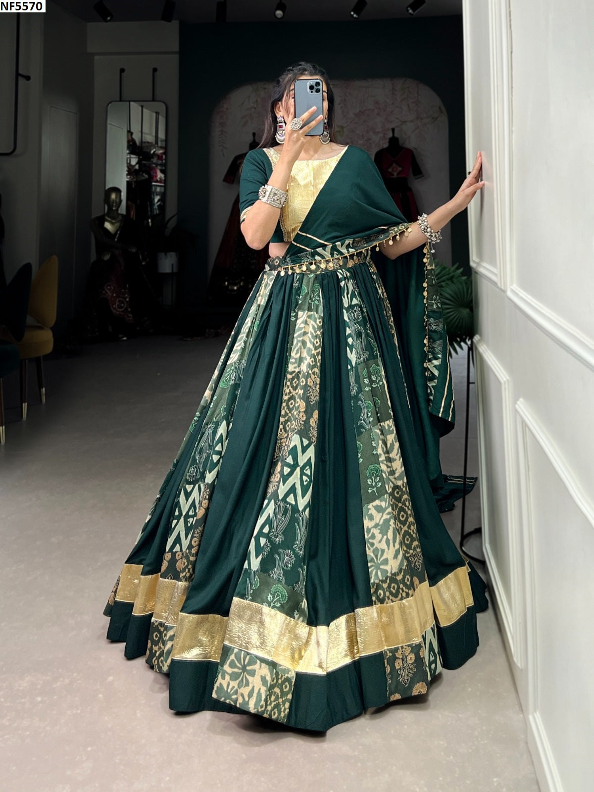 Nf5570 Vmk. Lehenga Choli