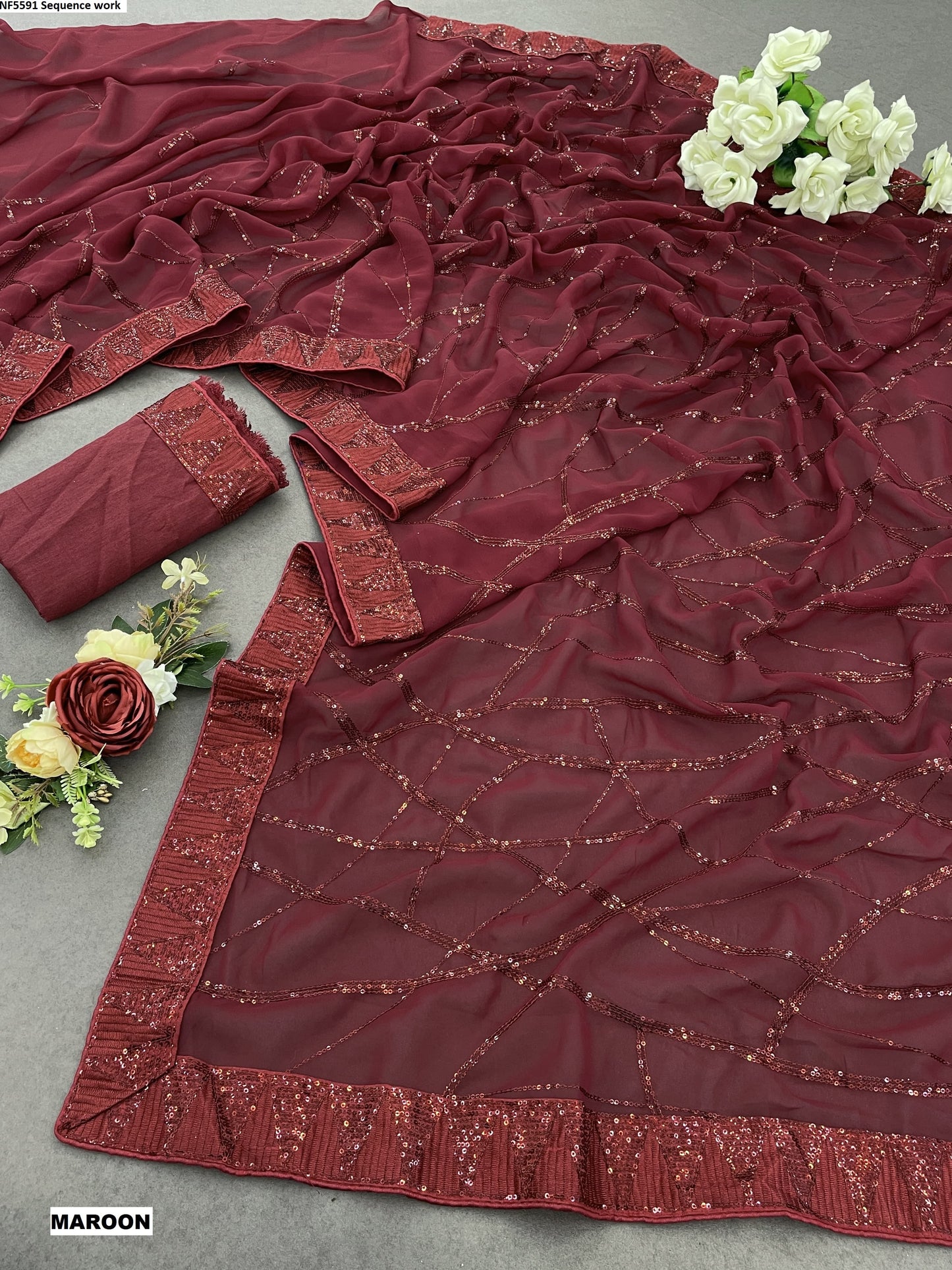 Nf5591 Sequence Work Vmk Sarees