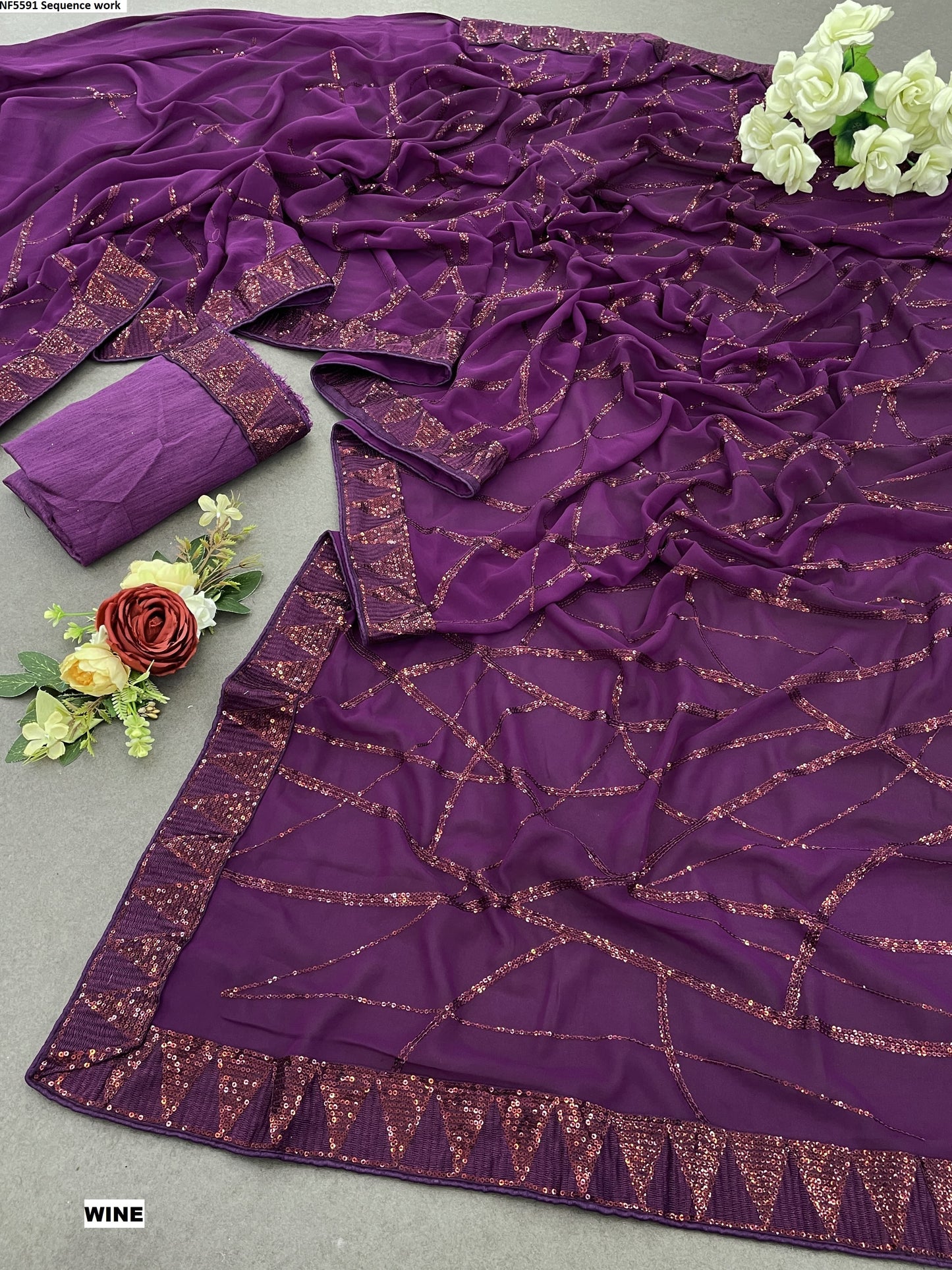 Nf5591 Sequence Work Vmk Sarees