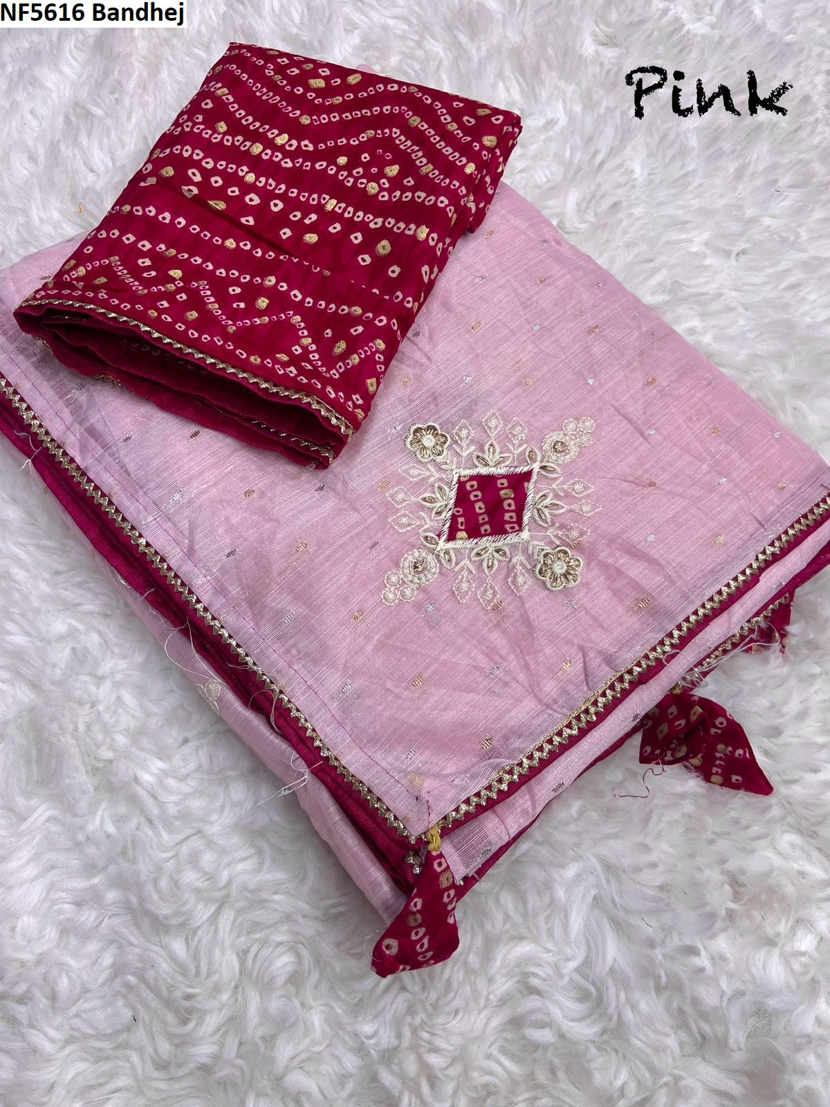 Nf5616 Bandhej Vmk. Sarees