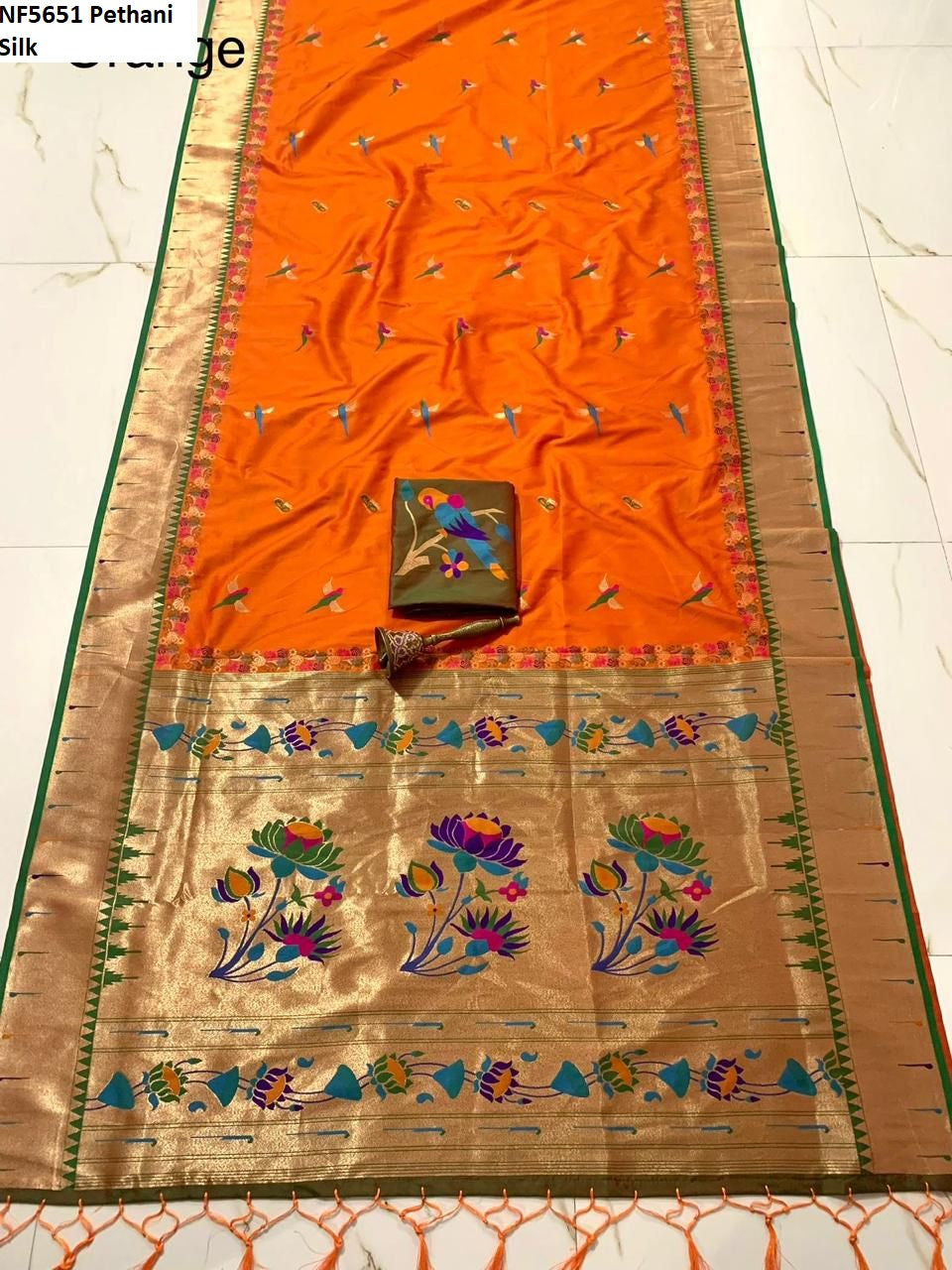 Nf5651 Pethani Silk Vmk. Sarees